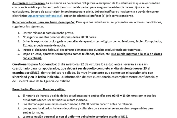 CIRCULAR 19 ENCUESTA SIMCE APODERADOS
