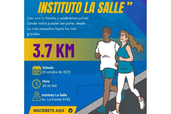 INVITACIÓN 3° Corrida Familiar "40 años Instituto La Salle"