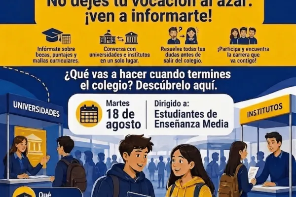 Feria Vocacional - Martes 18 de agosto