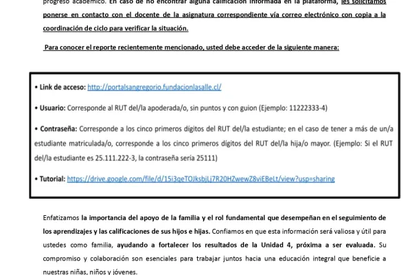 Circular N° 13 Ingreso a Plataforma