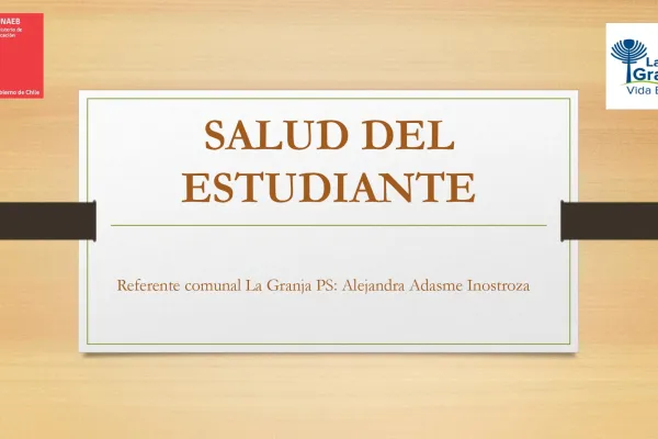 Lineamientos para Salud Escolar La Granja P.S